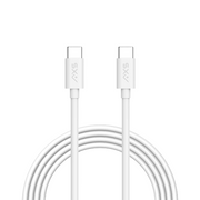 Câble AXS USB-C vers USB-C – 4 pieds – Blanc