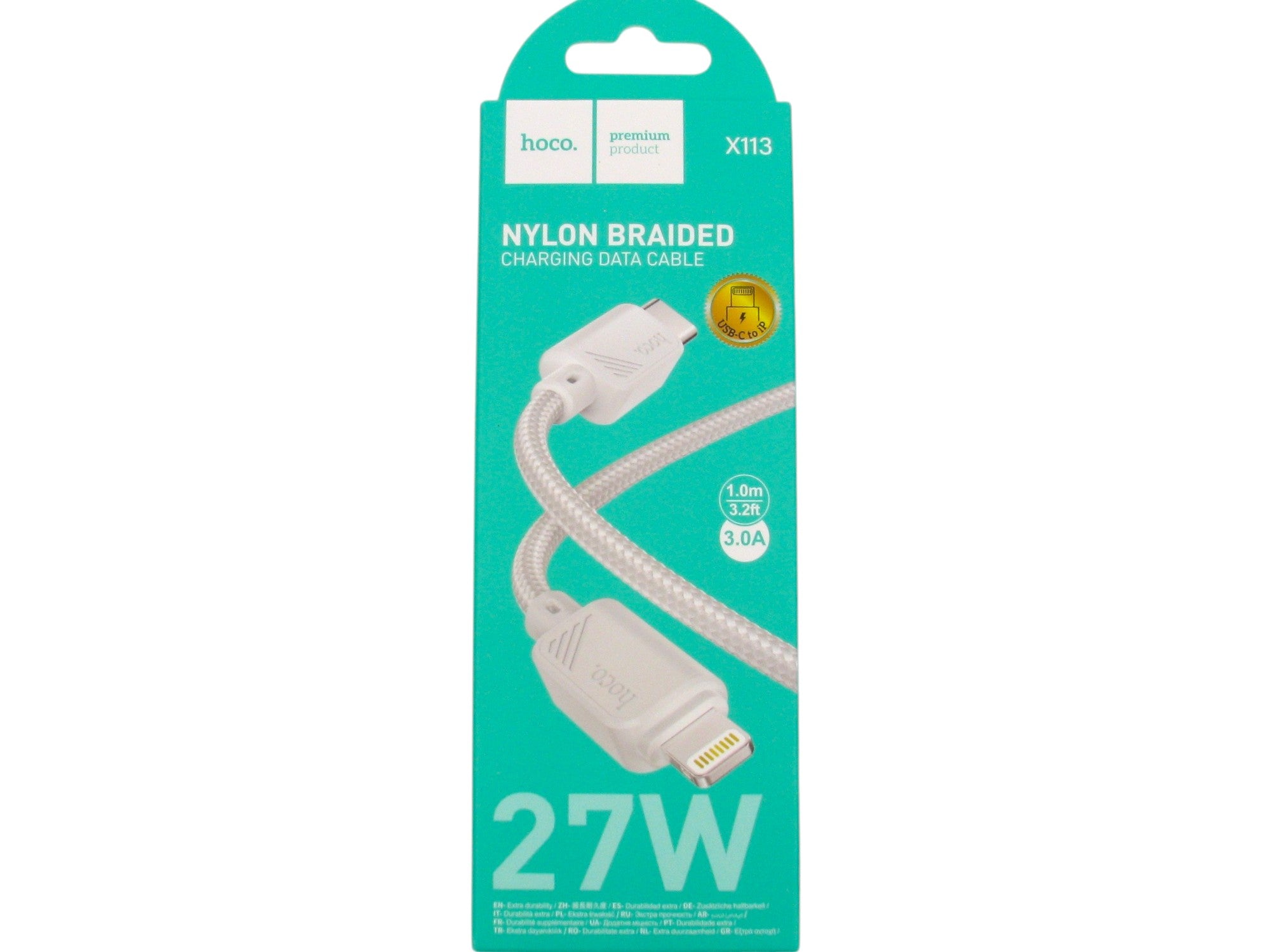 Câble Lightning vers Type-C 1m – hoco.