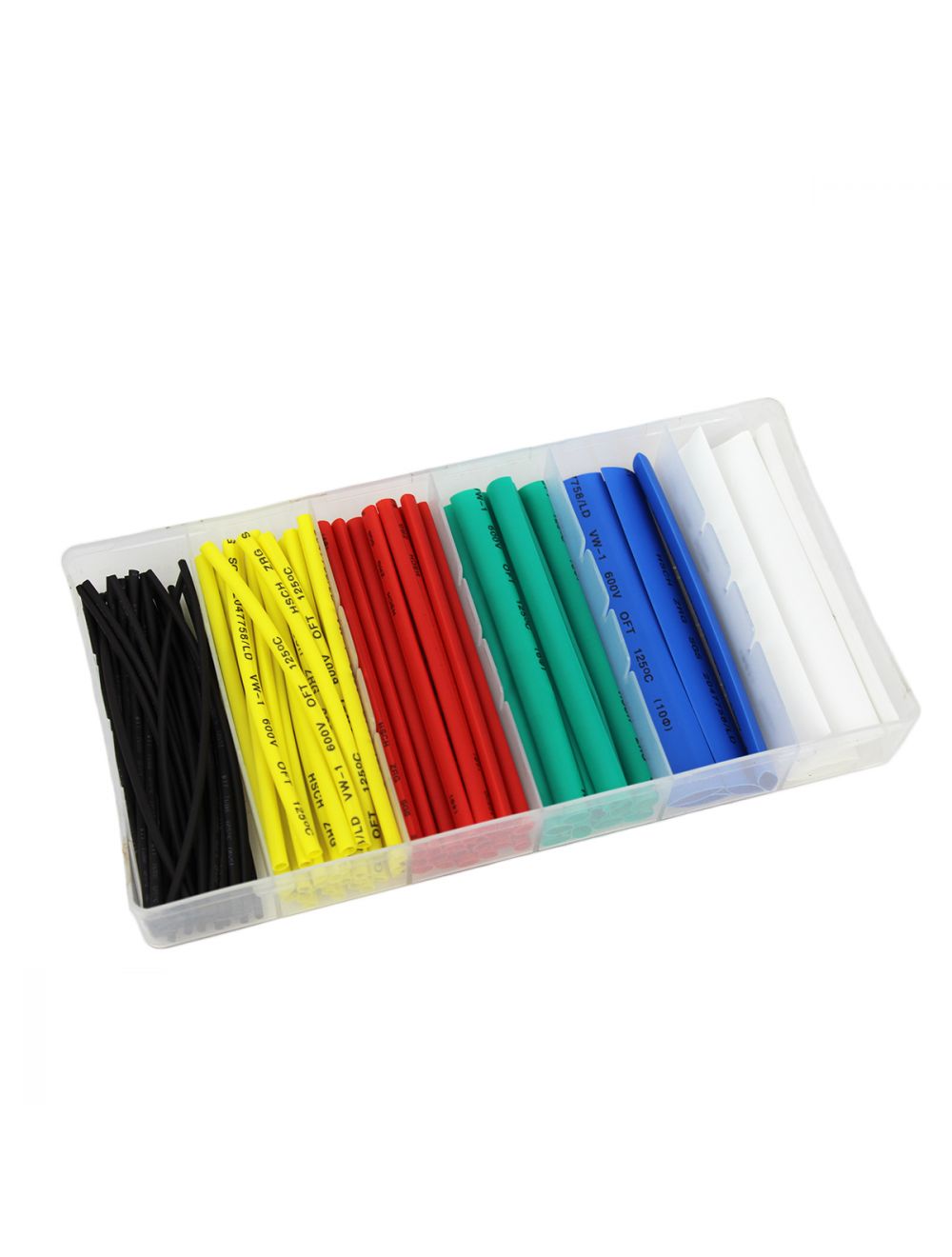 Assortiment de gaines thermo-rétractables – 100 pièces