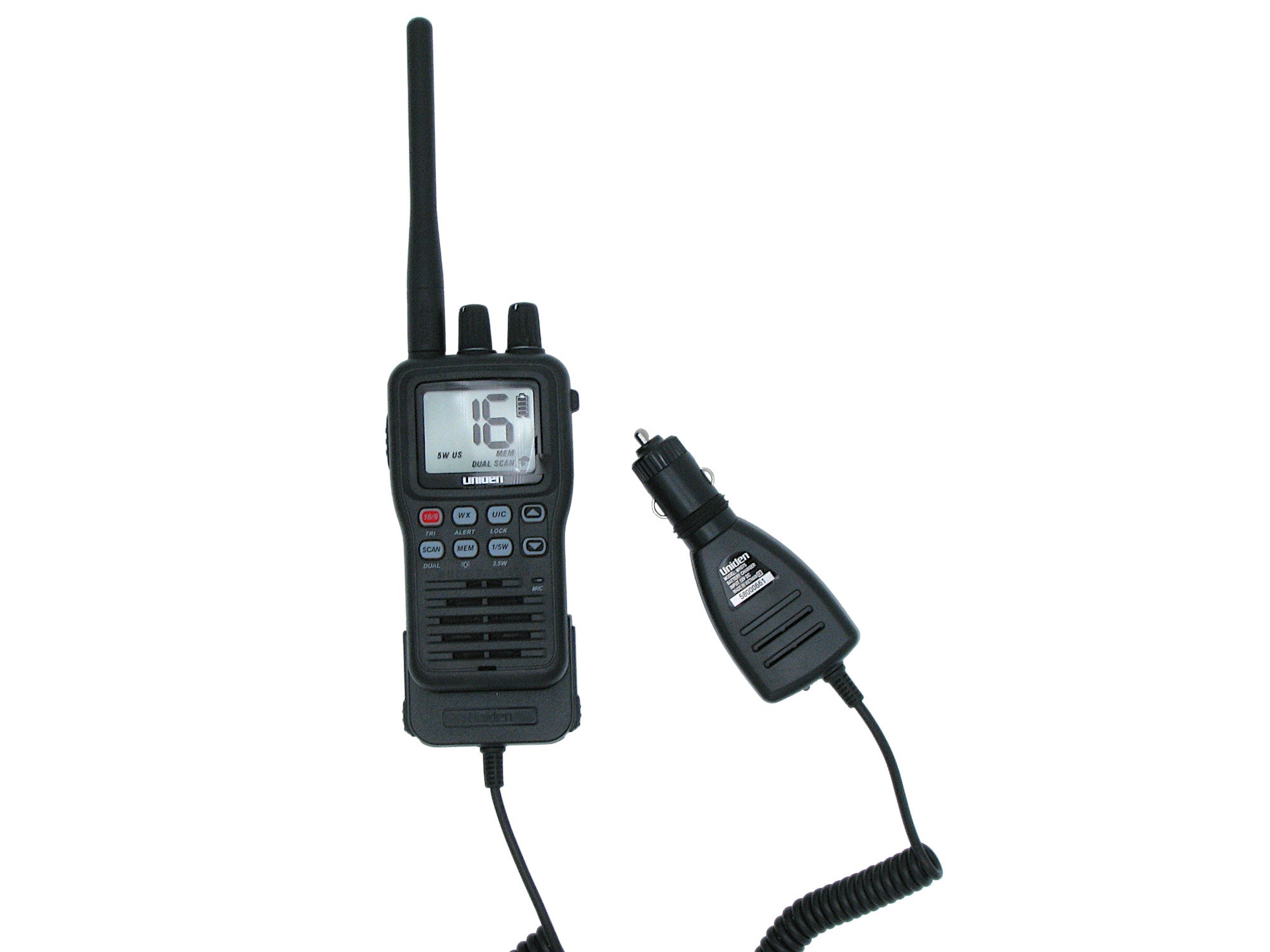 Uniden MHS75 – Radio VHF marine portative