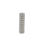 Aimant en néodyme rond – 8 mm × 3 mm – Paquet de 10