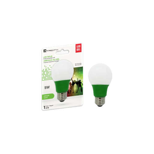 Ampoule DEL – A19 – 5W – Verte