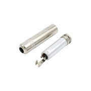 Fiche 6.3 mm femelle stéréo en métal