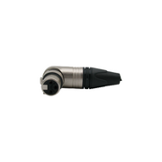 Connecteur XLR femelle 3 broches à angle droit