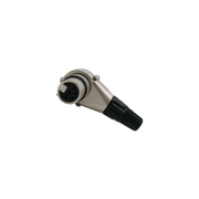 Connecteur XLR femelle 6 broches à angle droit