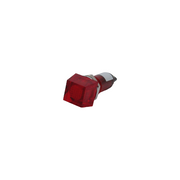 Témoin lumineux carré – 41,3 mm – 12 V – Rouge