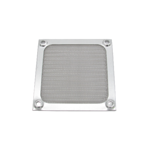Grille en métal avec filtre pour ventilateur – 80 mm