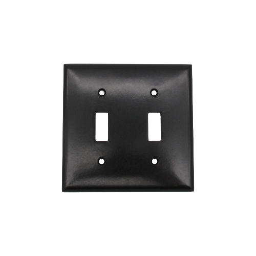 Plaque murale – Interrupteur double