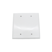 Plaque murale double pleine en plastique