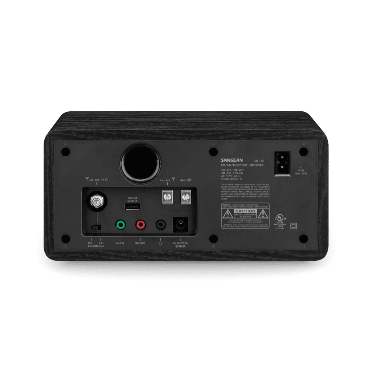 Radio AM/FM Bluetooth en Bois Sangean SG-118