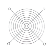 Grille en métal pour ventilateur