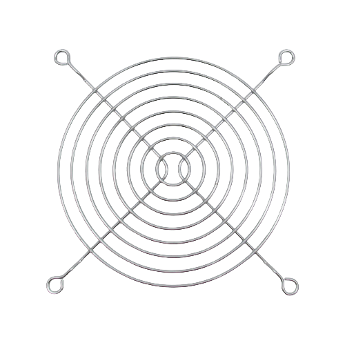 Grille en métal pour ventilateur