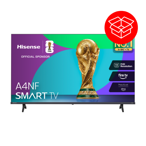 Téléviseur Hisense 40" – Modèle 40A4NF – Boîte ouverte