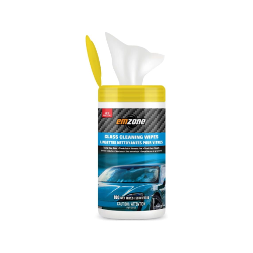 Lingettes nettoyantes vitres