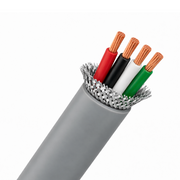 Câble multibrins – 22 AWG / 4 conducteurs – Blindé (Shield) – Vendu au mètre