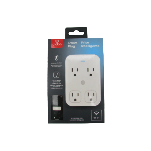 Prise intelligente Wi-Fi – 4 sorties CA