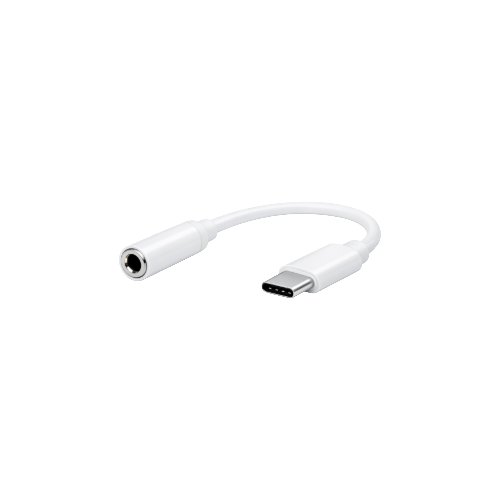 Adaptateur USB‑C vers 3,5 mm – Noir ou Blanc