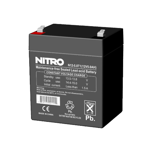 Batterie Rechargeable Plomb-Acide Scellée 12V 5Ah