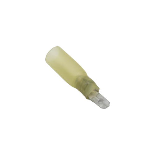 Terminal à lame mâle thermorétractable double baril – .187" – 12‑10AWG – Paquet de 10