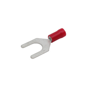 Terminaux à fourchette double paroi – Vis 5/16" – 22‑16 AWG – Rouge – Paquet de 10