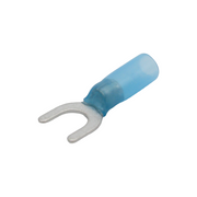 Terminaux à fourchette thermorétractables double paroi – Vis 1/4" – 16‑14 AWG – Paquet de 10