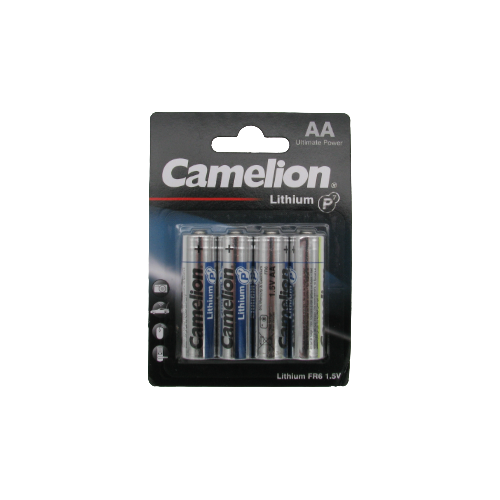 Piles AA Camelion Lithium – 1,5 V – Paquet de 4