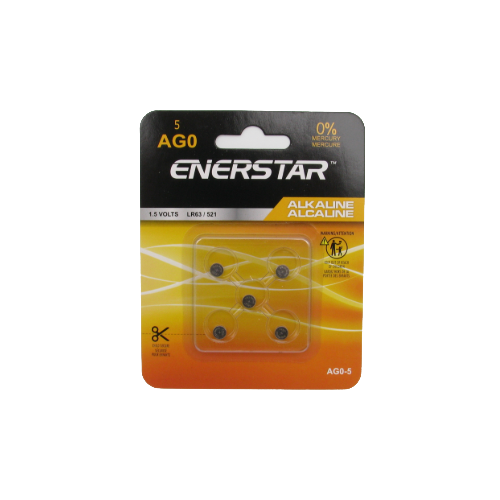 Piles AG0 – paquet de 5