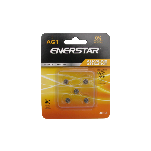 Piles AG1 – paquet de 5