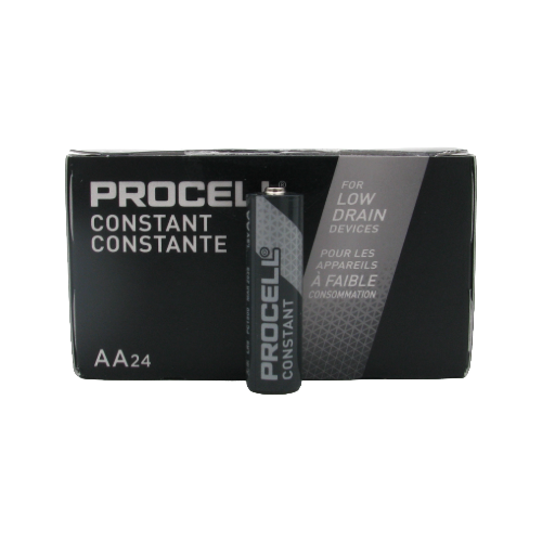 Piles AA Procell alcalines – 1.5 V – Paquet de 24