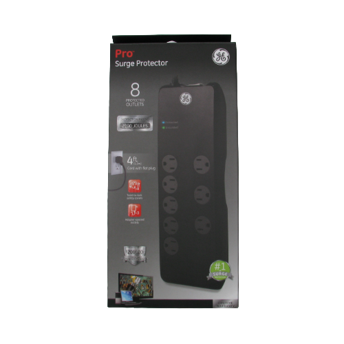 Barre de surtension 8 prises – 2100 joules