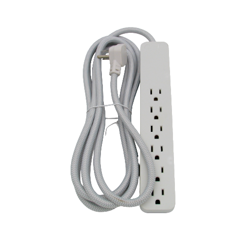 Barre de surtension 6 prises – câble 10 pi