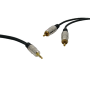 Câble audio 3,5 mm stéréo vers RCA – Haute qualité
