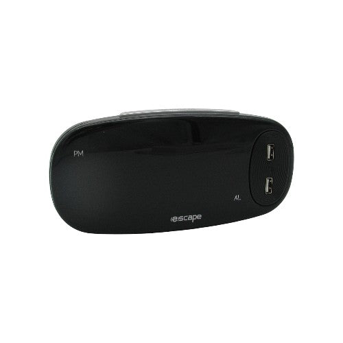 Réveil matin avec deux ports USB