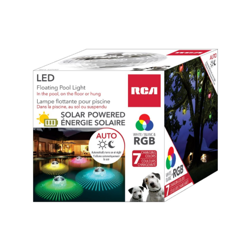 Lampe flottante pour piscine