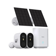 Ensemble de 2 caméras solaires AOSU C7P-2H