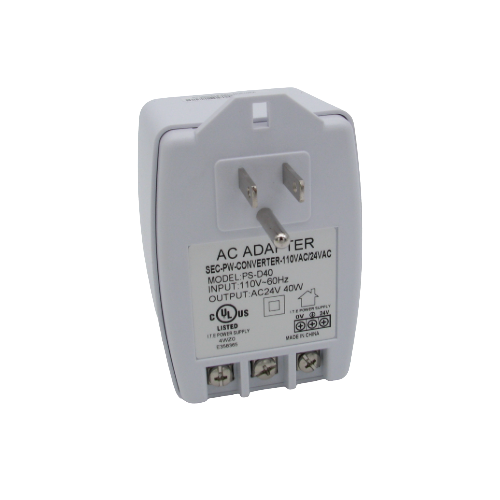 Adaptateur d’alimentation 24 VAC