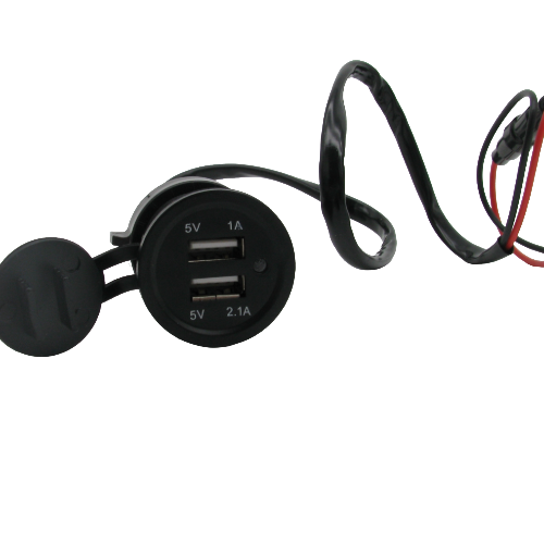 Prise USB avec montage pour 12 V