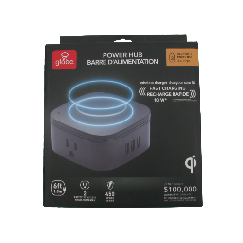 Station de recharge sans fil avec parasurtenseur