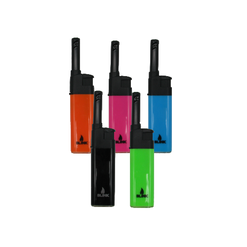 Petit briquet au butane jetable – Couleurs variées