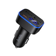 Chargeur de voiture 42 W – 2 USB + 1 USB‑C