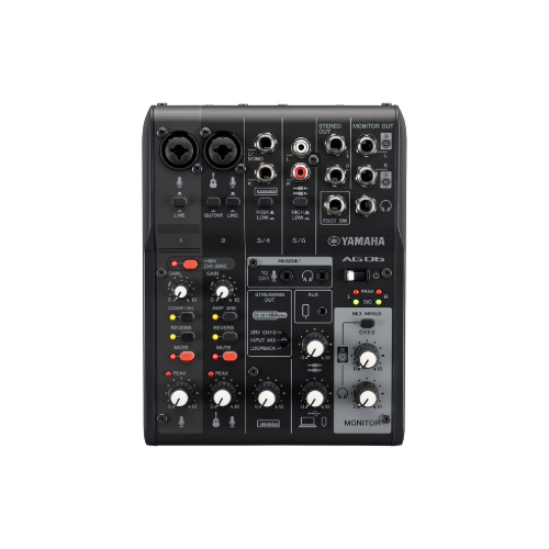 Table de mixage pour streaming – Yamaha AG06MK2