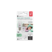 Ampoule C7 DEL – 1 W – Paquet de 2