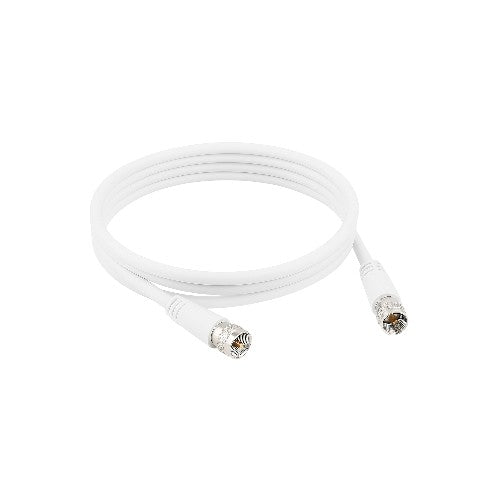 Câble coaxial blanc – 15, 25 et 50 pieds