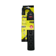 Barre de surtension – 6 prises, protection 90 joules