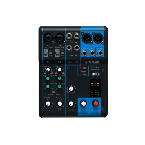 Yamaha MG06X – Console de mixage 6 canaux avec effets