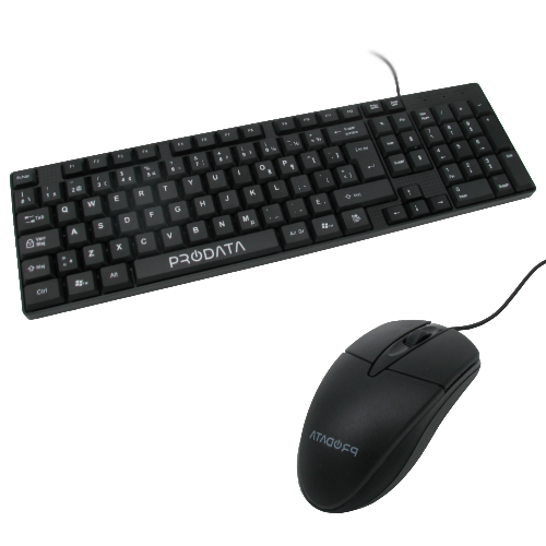 Ensemble clavier et souris filaires